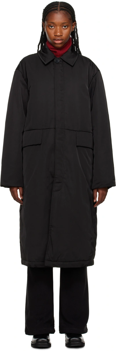 Soulland Black Carey Coat