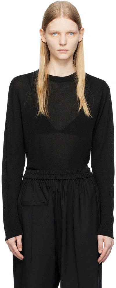 Cordera Black Rib Long Sleeve T-shirt