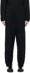 Cordera Navy Elasticized Lounge Pants In Navy