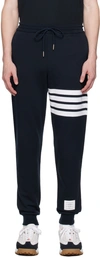 THOM BROWNE NAVY CLASSIC 4-BAR SWEATtrousers