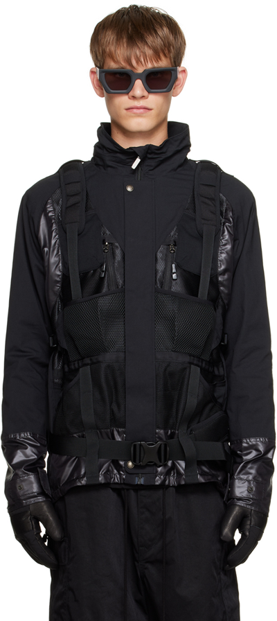 Junya Watanabe Black Backpack Jacket
