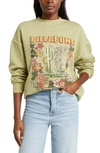 BILLABONG RIDE IN COTTON BLEND GRAPHIC SWEATSHIRT