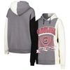 GAMEDAY COUTURE GAMEDAY COUTURE BLACK SOUTH CAROLINA GAMECOCKS HALL OF FAME COLORBLOCK PULLOVER HOODIE