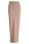 Skims Fits Everybody Maxi Skirt In Umber
