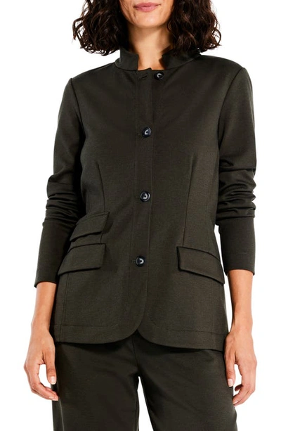 Nic + Zoe Nic+zoe Petites Double Knit Blazer In Black