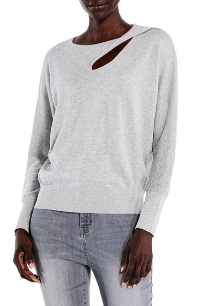 Nic + Zoe Nic+zoe Petite Soft Sleeve Twist Sweater T-shirt In Multi