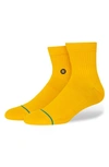 STANCE ICON QUARTER CREW SOCKS