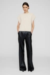 Anine Bing Adam Crew-neck Vest In Oat