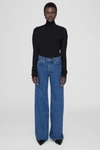 Anine Bing Hugh Jean In Medium Indigo In Indigo