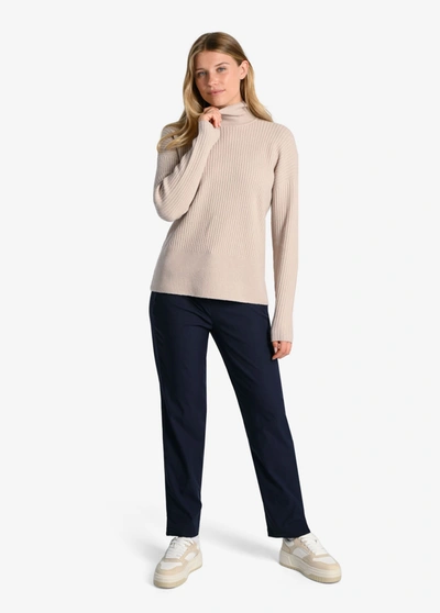 Lole Camille Turtle Neck In Abalone Heather
