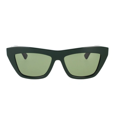 Bottega Veneta Bv1121s Sunglasses In Green