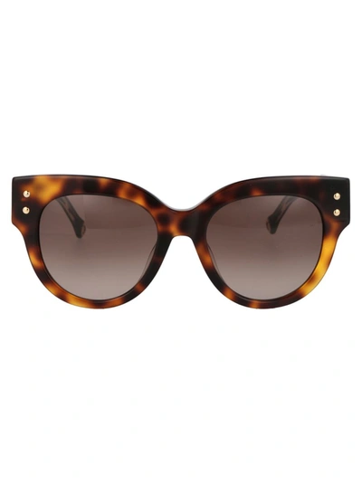 Carolina Herrera Ch 0008/s Sunglasses In Brown