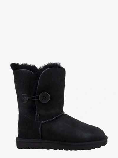 Ugg Bailey Button Boots In Black