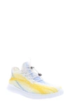 Propét Women's Travelbound Sneakers Women's Shoes In White/lemon