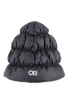 Outdoor Research Coldfront 650 Fill Power Down Beanie In Black