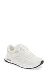 Off-white B Leather Runner Sneakers In White