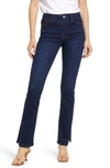Frame Le Mini Bootcut Jeans In Claremore Slit