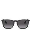 Ray Ban 54mm Square Sunglasses In Black