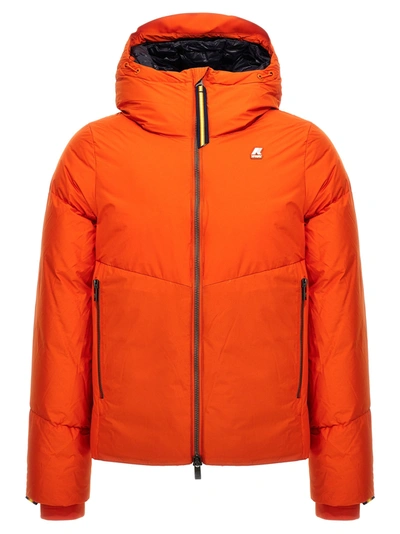 K-way Hugol Thermo Soft Touch Casual Jacket In Orange