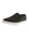 STEVE MADDEN ECNTRCQT WOMENS QUILTED SLIP-ON FASHION SNEAKERS