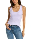 Michael Stars Nelly Scoop Neck Tank In Blue