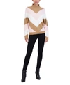 Bcbgmaxazria Mock Neck Sweater In Multi
