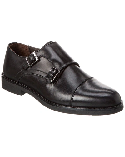 Alfonsi Milano Leather Loafer In Black