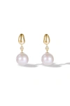 Classicharms Doris Freshwater Pearl Drop Earrings In Silver