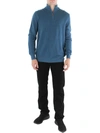 CLUB ROOM MENS COTTON 1/4 ZIP PULLOVER SWEATER