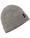 VINCE CHUNKY THERMAL STITCH CUFFED WOOL & CASHMERE-BLEND HAT