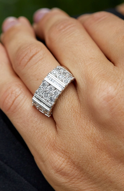 Savvy Cie Jewels Sterling 925 0.50tcw White Diamond Ring