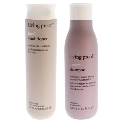 Living Proof For Unisex - 2 Pc Kit 8oz Conditioner, 8oz Shampoo