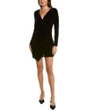 BCBGENERATION VELVET MINI DRESS