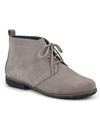 White Mountain Auburn Suede Bootie In Grey