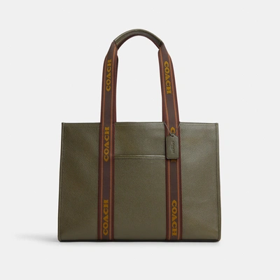 Coach Outlet Large Smith Tote In Green