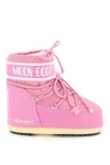 Moon Boot Low Icon Nylon S In Pink