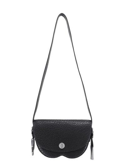 Burberry Twist-lock Shoulder Bag In Black