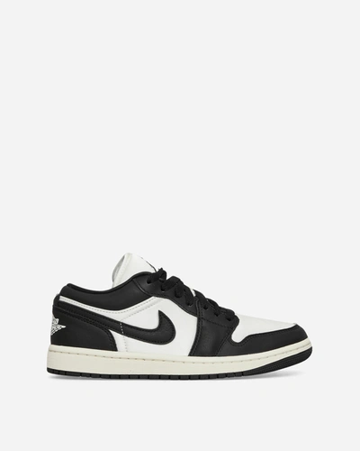 Nike Wmns Air Jordan 1 Low Se Sneakers Sail / Black In Multicolor