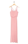 GO COUTURE CROSSBACK MAXI DRESS