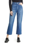 Frame Women's Le High N Tight Crop Mini Boot Jeans In Eckhart