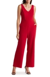 BEBE V-NECK SCUBA JUMPSUIT