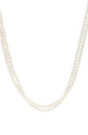 Effy Freshwater Pearl Necklace In White