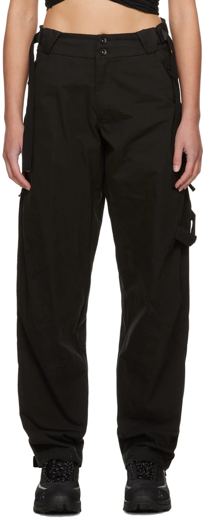 Hyein Seo Black Vented Trousers