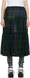 Tao Comme Des Garçons Black Printed Leggings In 1 A Pattern