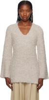 BY MALENE BIRGER TAUPE KARLEE SWEATER
