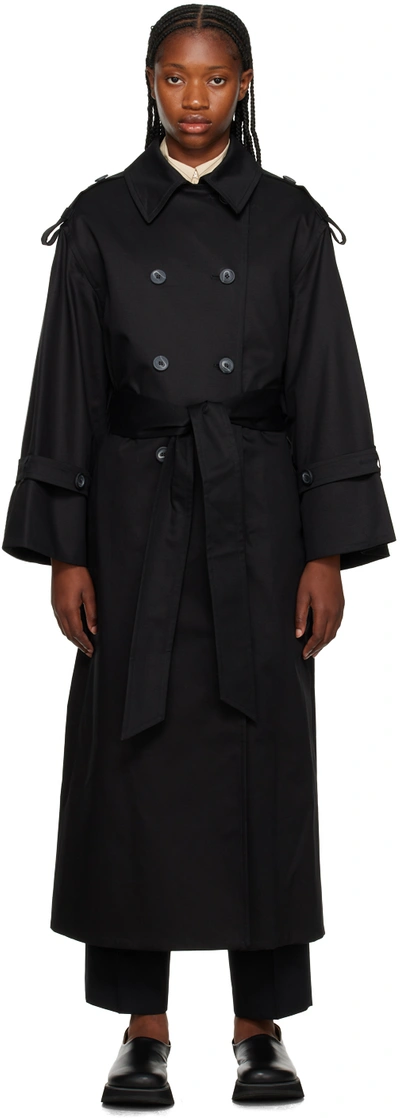 By Malene Birger Coat  Woman Color Black