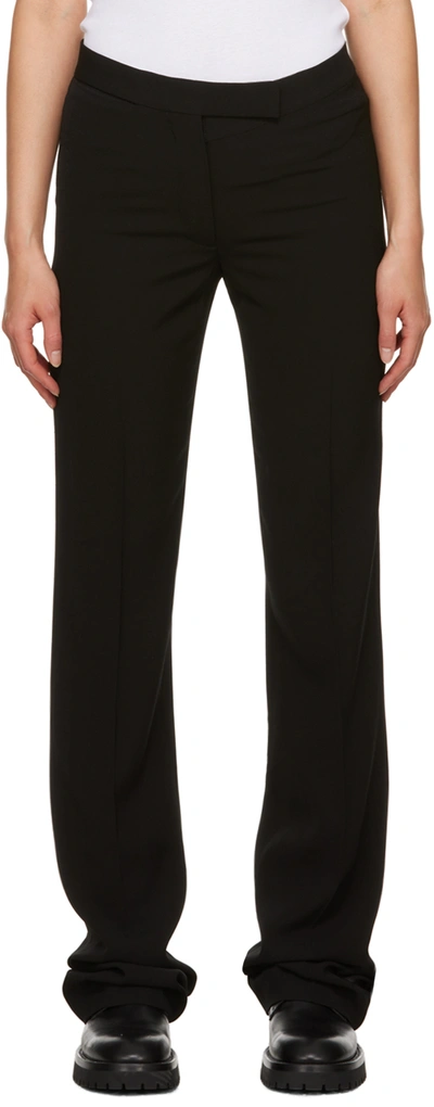 Ann Demeulemeester Woman Black Trousers