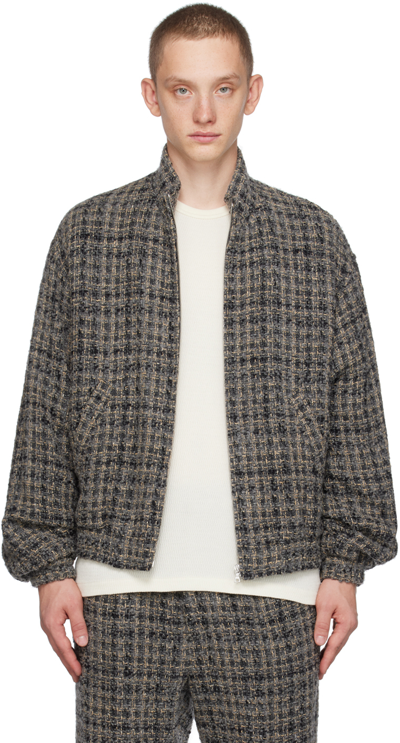 Auralee Grey Homespun Jacket