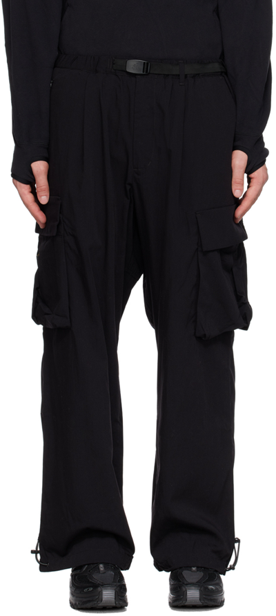 F/ce Black Grammici Edition Long Track Cargo Trousers