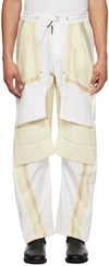 CARNET-ARCHIVE WHITE CRUSTACEAN TROUSERS